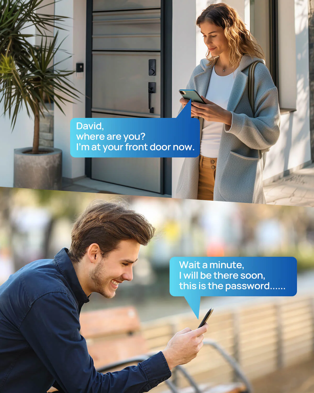 DL0102 Smart Door Lock,  Fingerprint WiFi APP Handle Deadbolt - Image 8