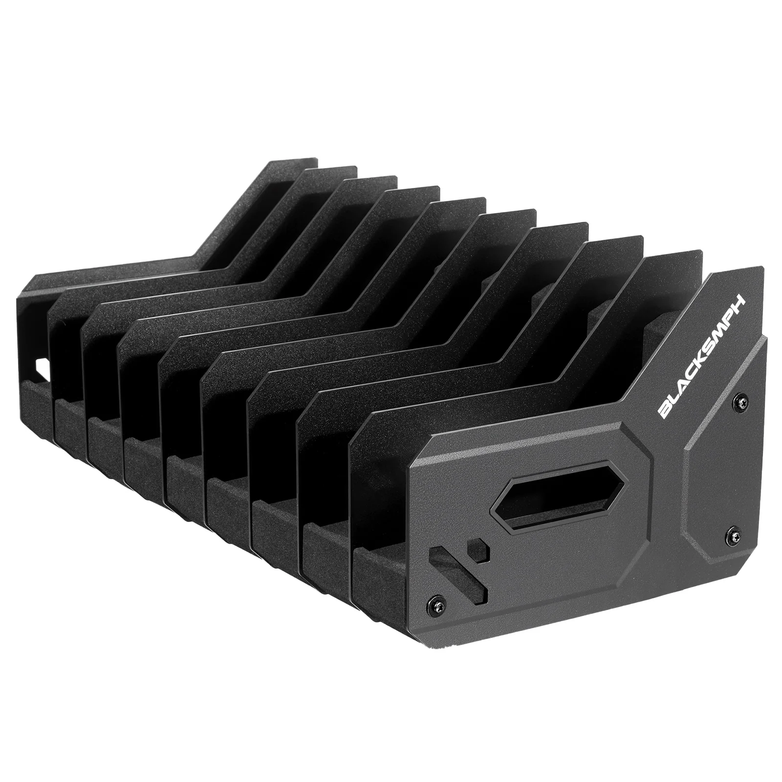 GM Series Pistol Rack, Large Soft Foam Handgun Organizer - Image 14
