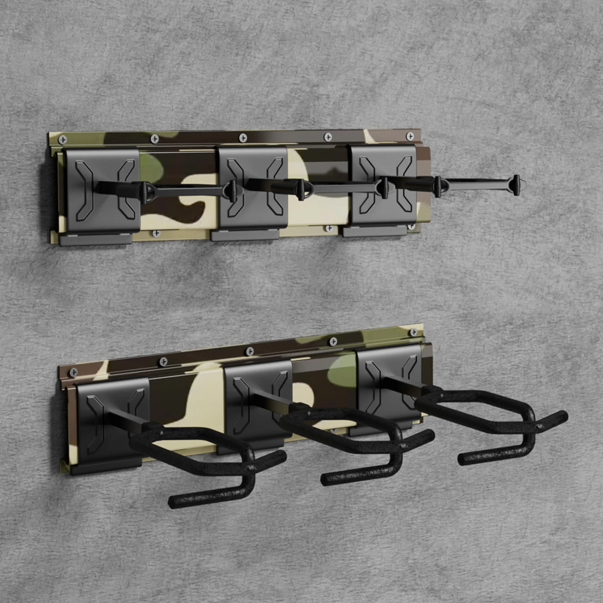 GR Series Rifle Racks, Wall-mounted Long Gun Camouflage - Image 14