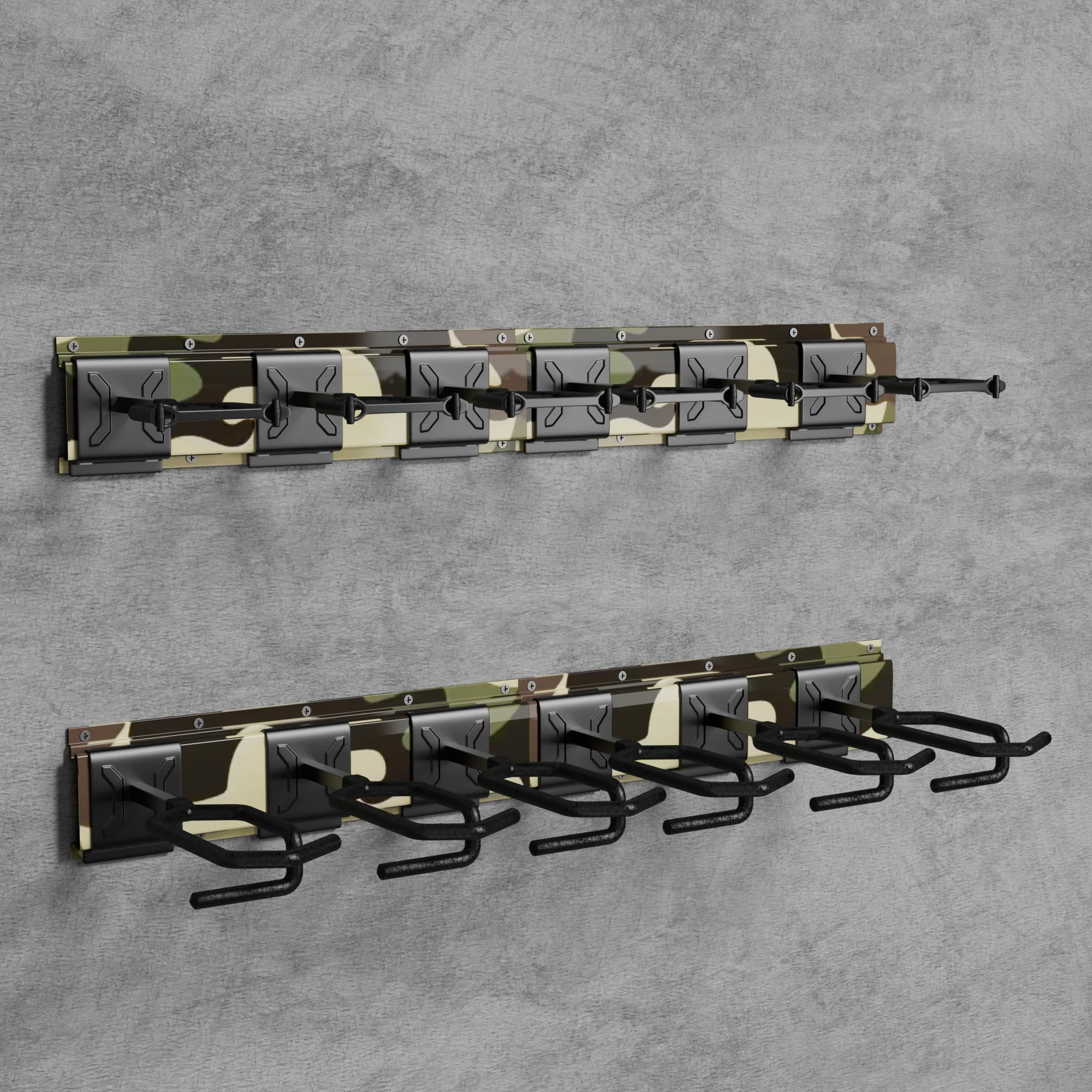 GR Series Rifle Racks, Wall-mounted Long Gun Camouflage - Image 16