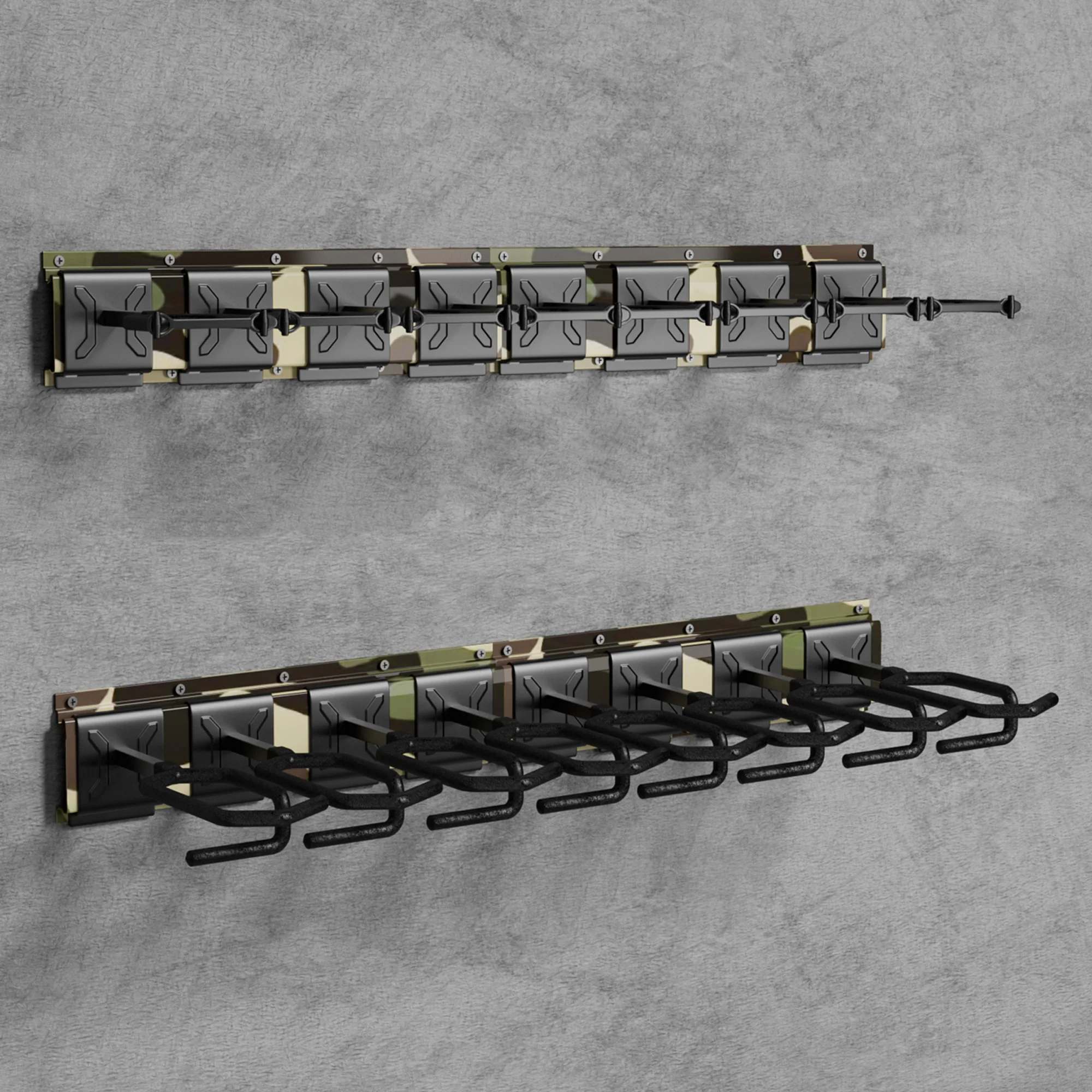 GR Series Rifle Racks, Wall-mounted Long Gun Camouflage - Image 17