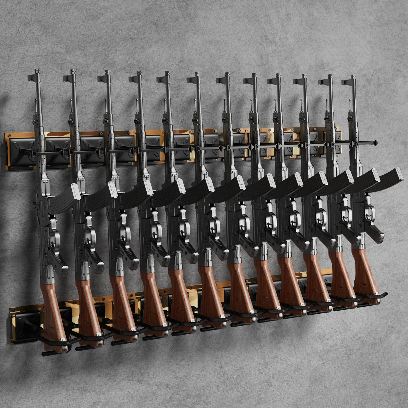 GR Series Rifle Racks, Wall-mounted Long Gun Camouflage - Image 18