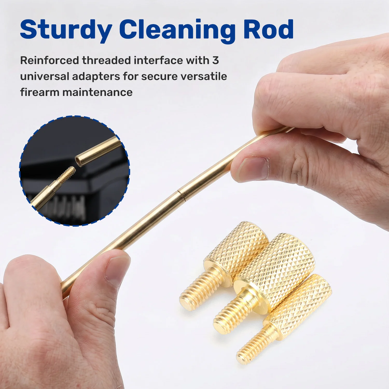 Gun Cleaning Kit, All-in-One Universal Portable Tool Set - Image 3