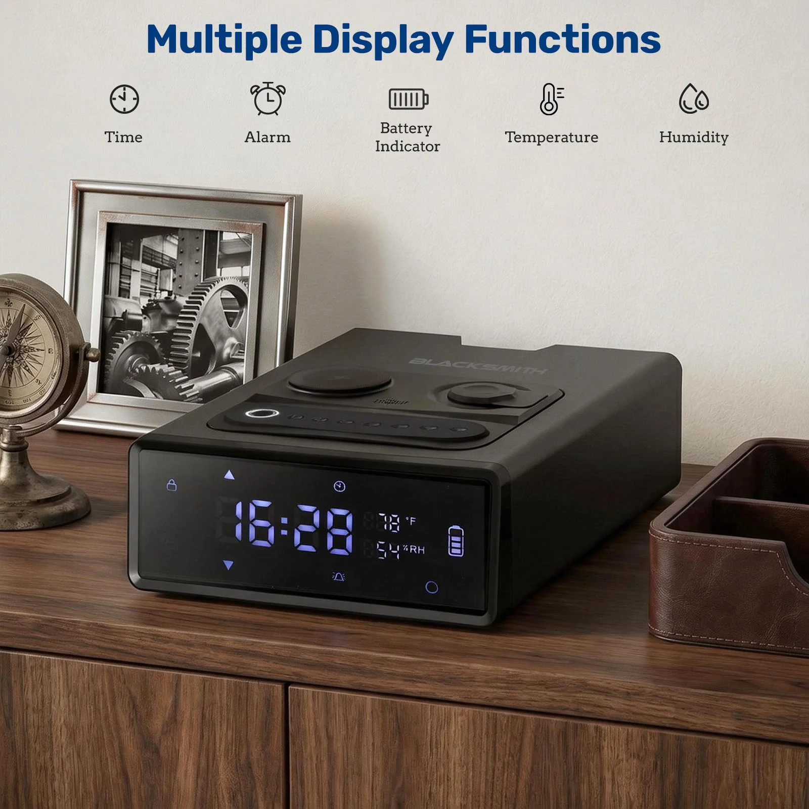 H18 Pistol Safe, Wireless Charging with Fingerprint - Image 6