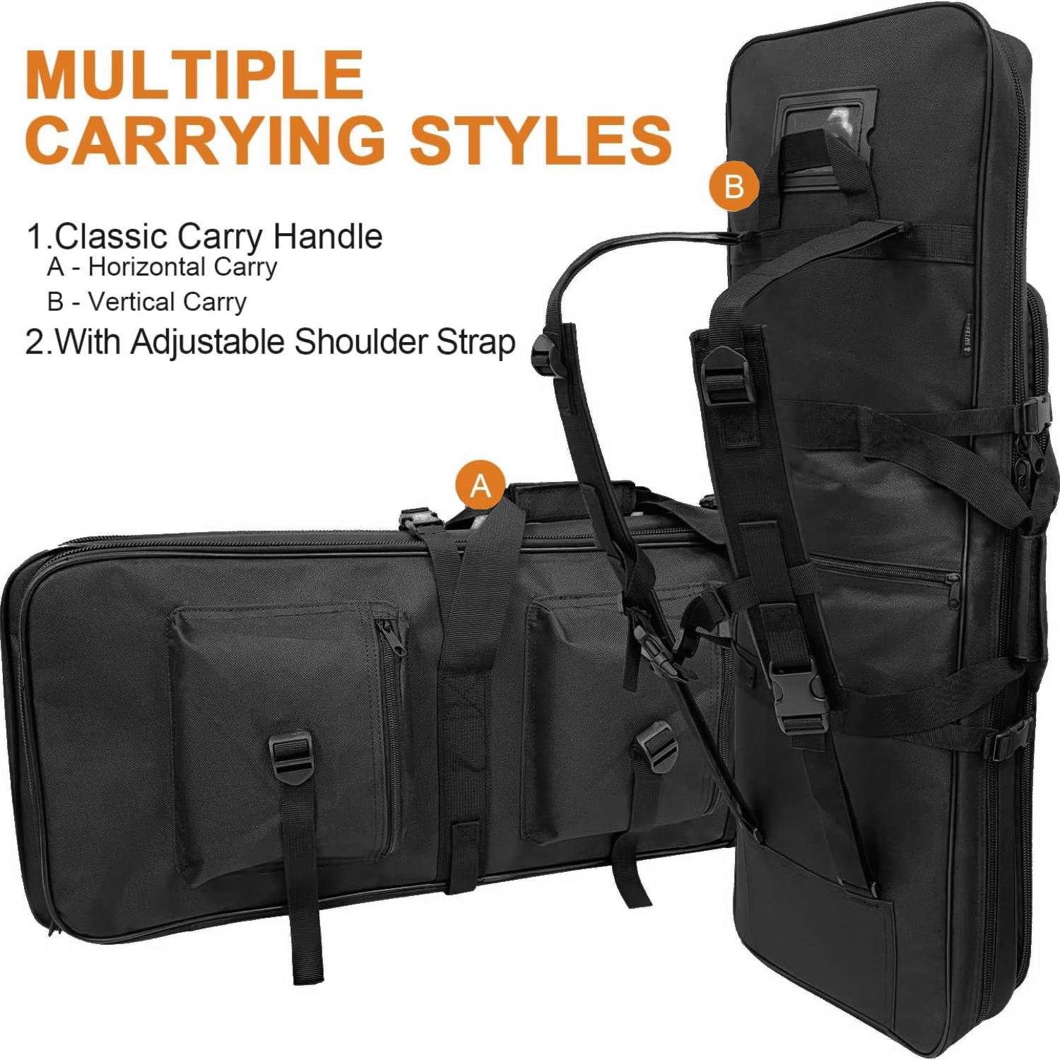 PB251 Rifle Bag, Water Resistant Expandable Storage - Image 5