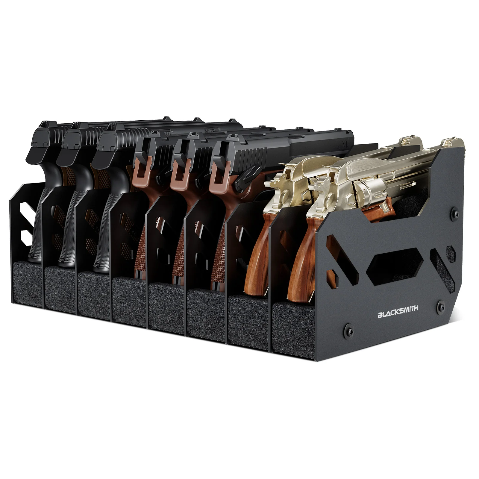 PR01 Foam Pistol Rack, Sturdy Handgun Stand Accessories - Image 10