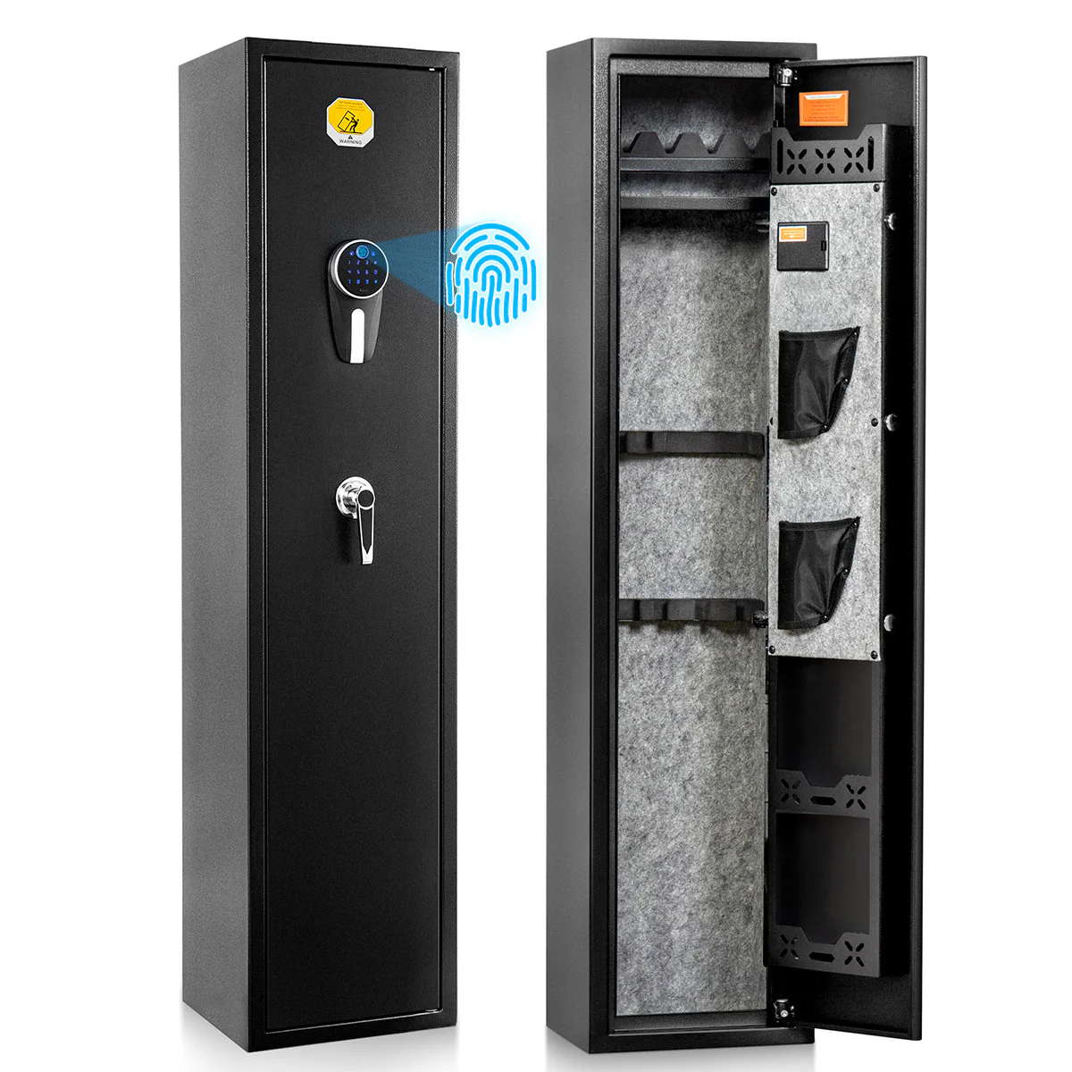 SF0104 Rifle Safe, 5 Long Gun Cabinet with Fingerprints - Image 15
