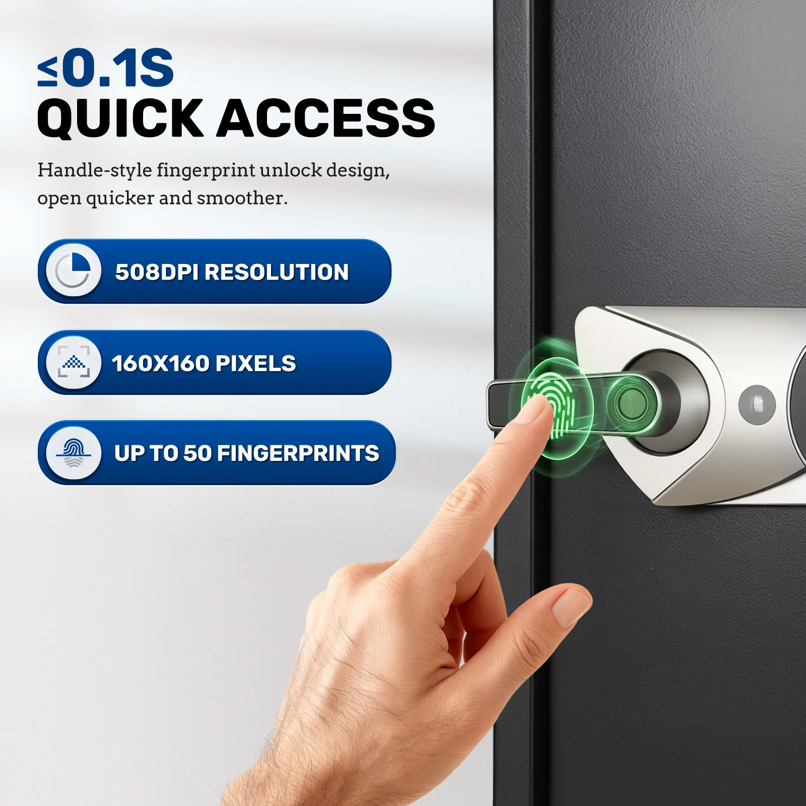 SF0611 Home Safe, 3.9 Cu Ft Large Capacity with Lockbox - Image 3